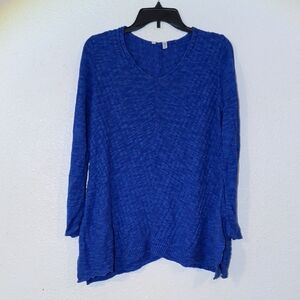 Blue Women's Knit Top